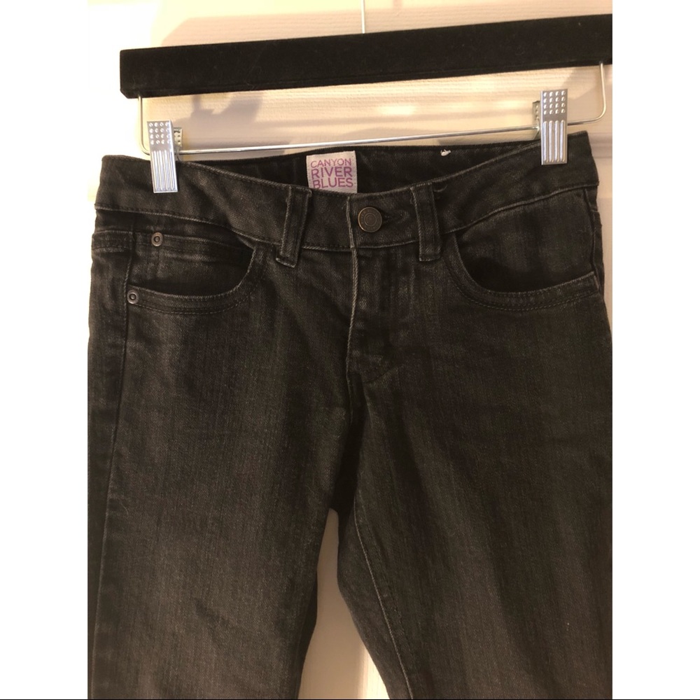 Faded Black Skinny Jeans